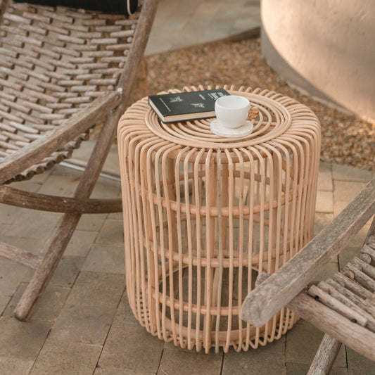 Rattan-Beistelltisch, Couchtisch ALAMAYA