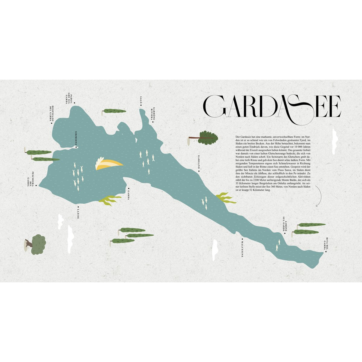 Book, Guest at Lake Garda - Dream Destinations, Original Recipes, and Insider Tips