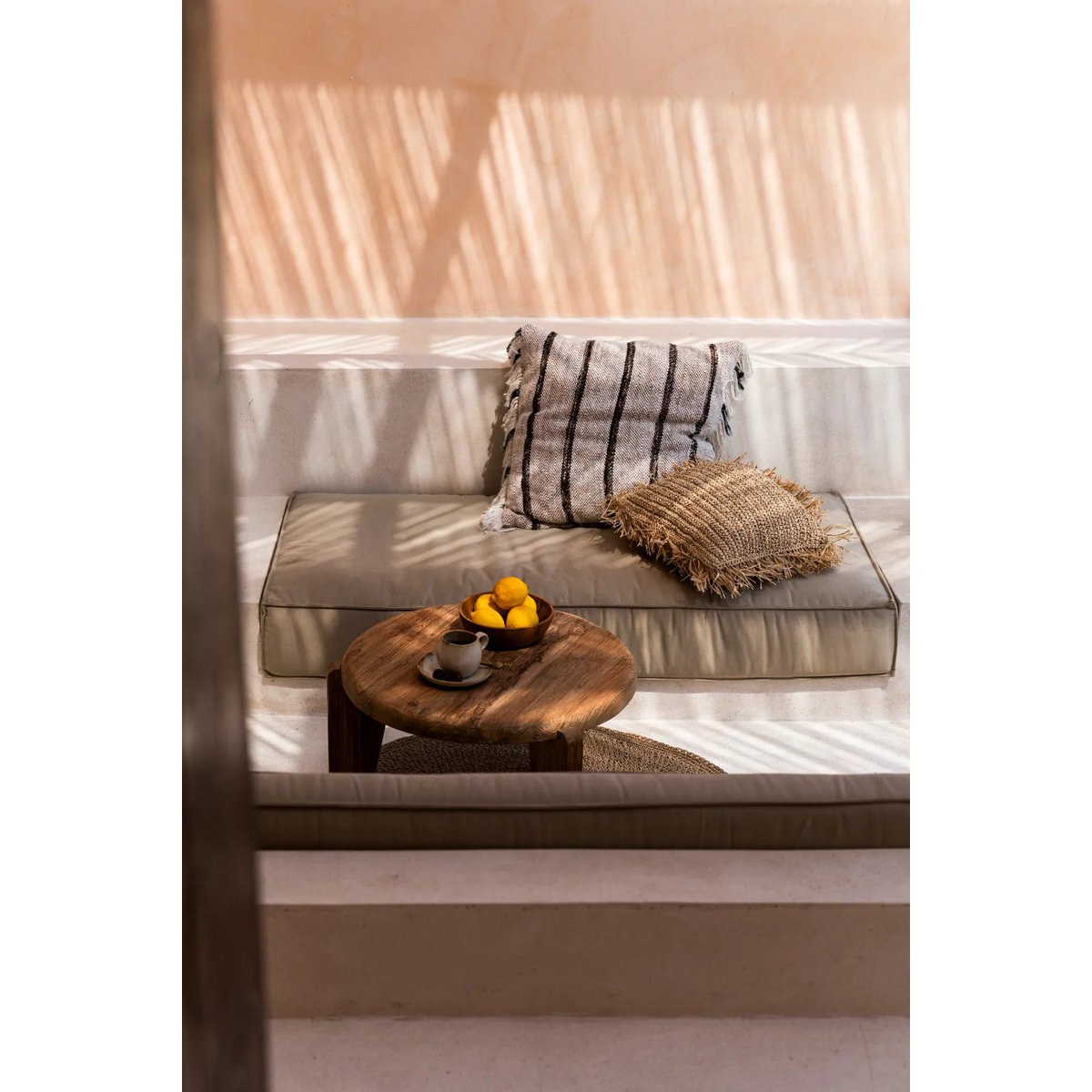 The Oh My Gee Cushion Cover – Bohemian White 60x60