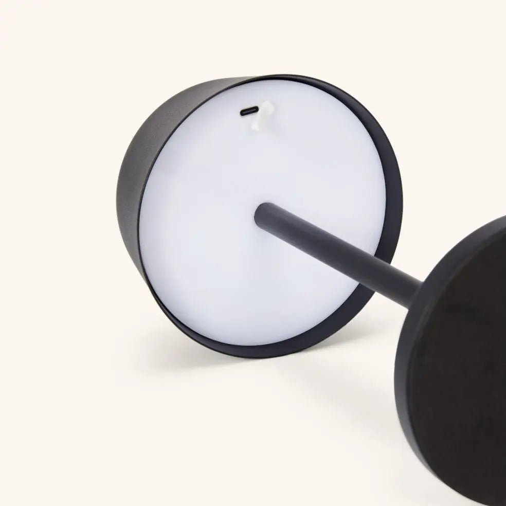 Table lamp 'Anton Black' - rechargeable, wireless lighting