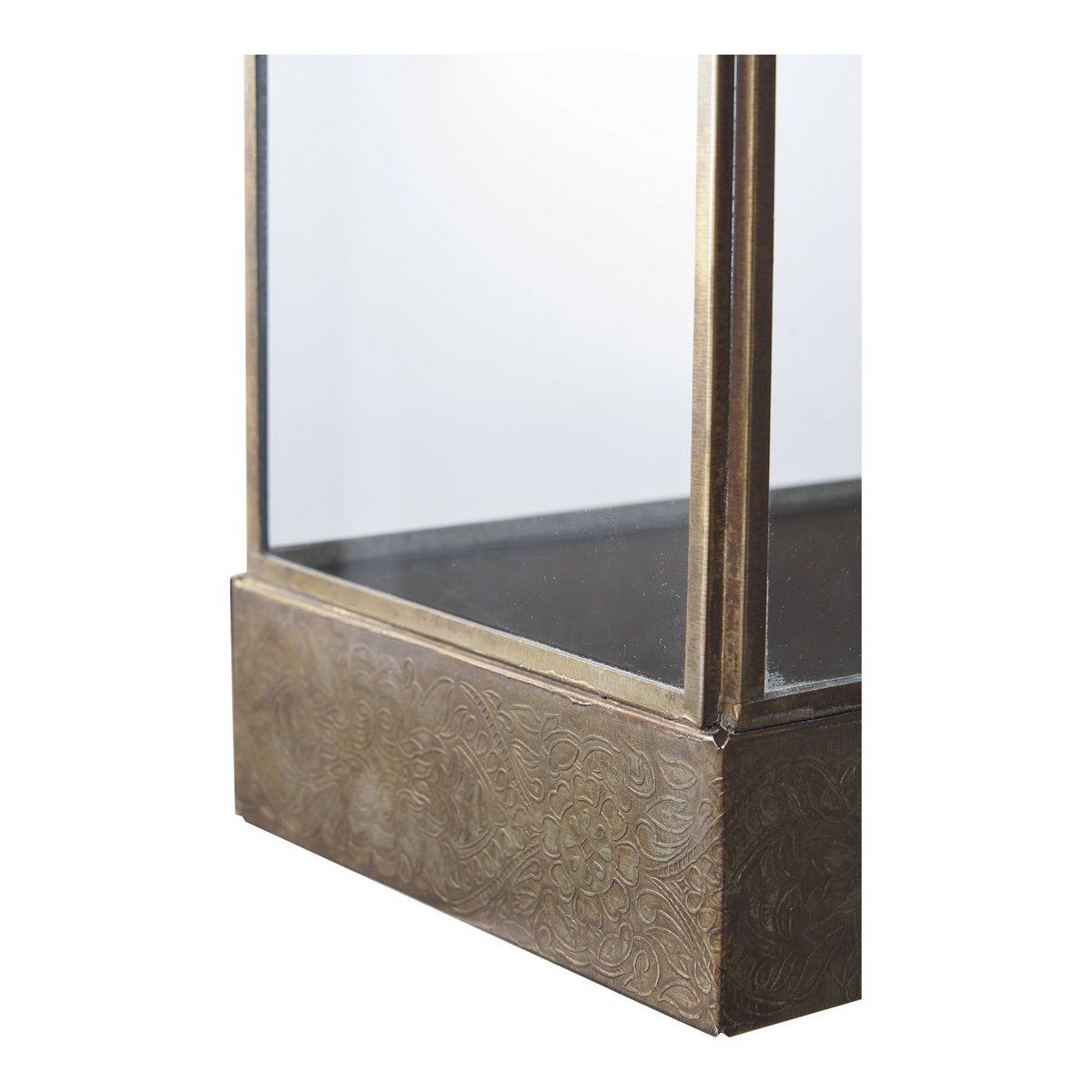 Laterne 'Manali' - Messing Ethno Look H37cm