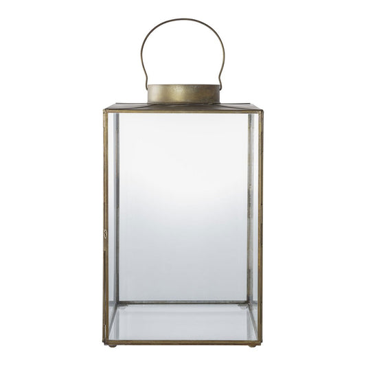 Laterne 'Mohali' - Messing Vintage Look H42cm