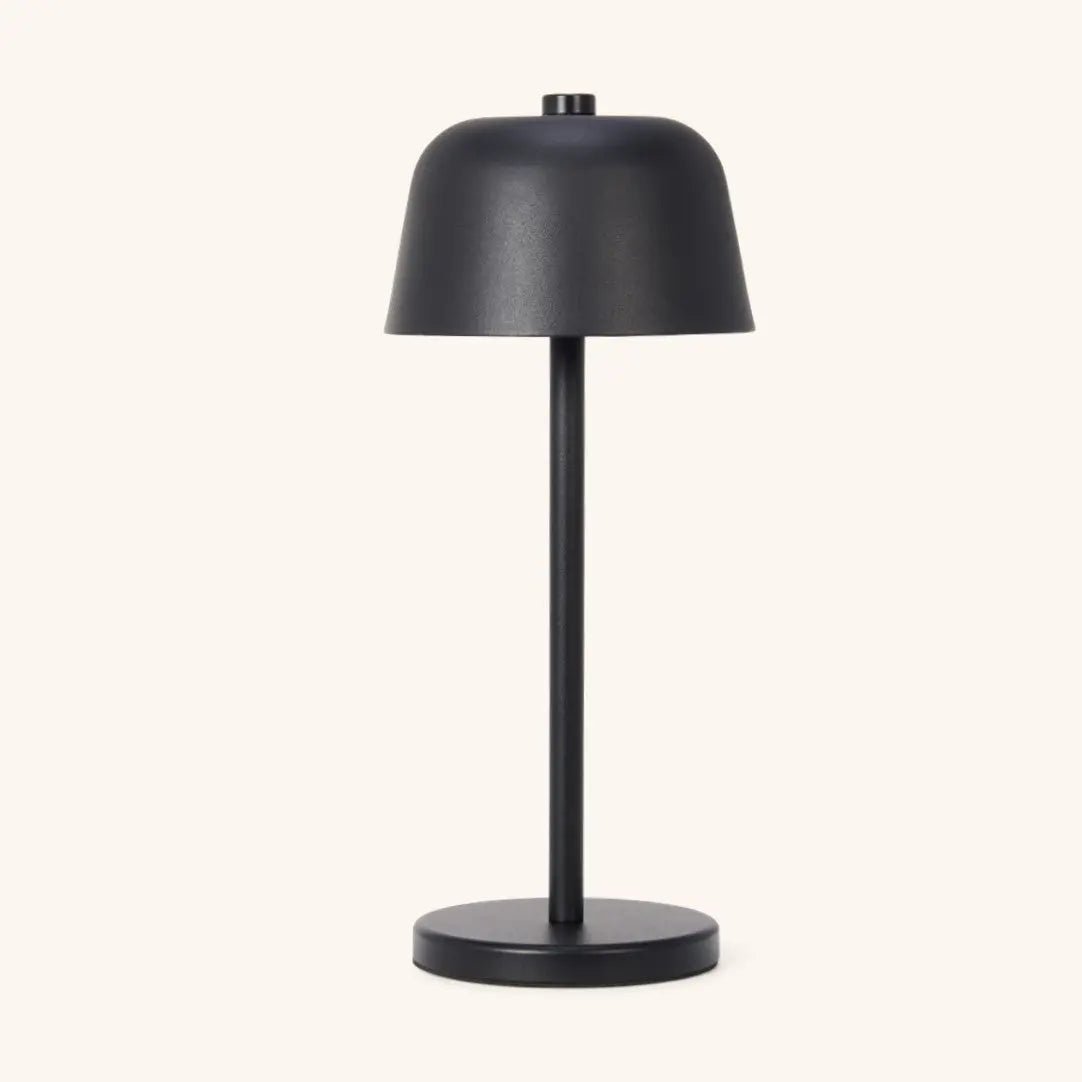 Table lamp 'Anton Black' - rechargeable, wireless lighting