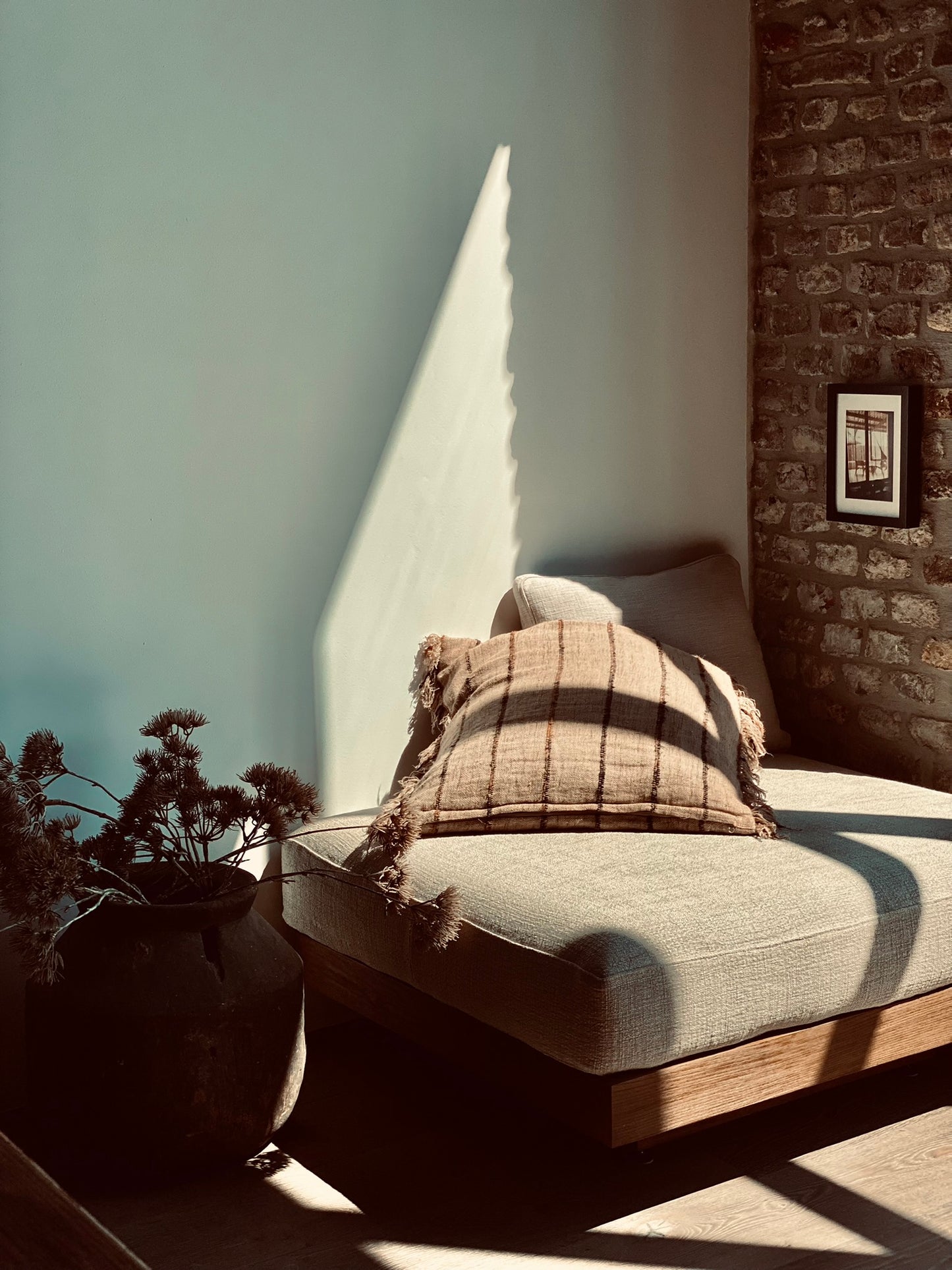 The Oh My Gee Cushion Cover - Beige Black 60x60