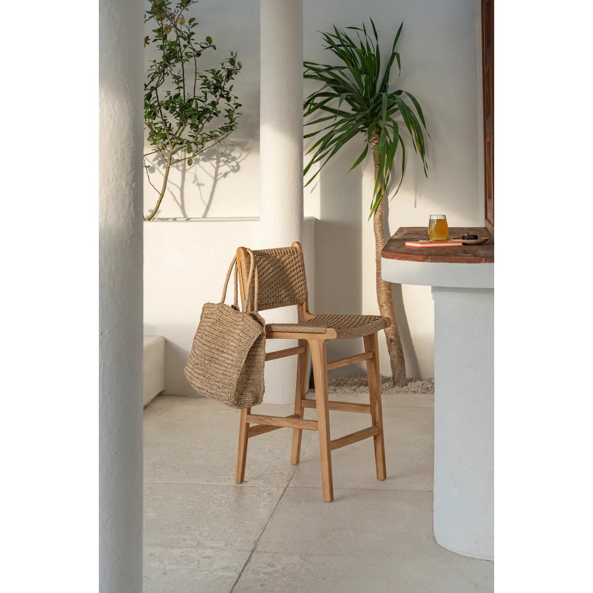 Der Ti Amo Shopper - Raffia Natur