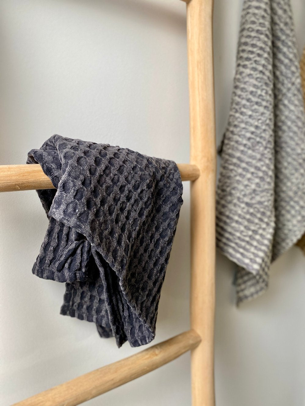 Tea towel waffle pique, beige