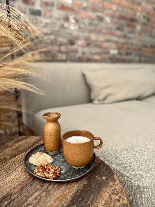 Cup - jug Eli, caramel brown