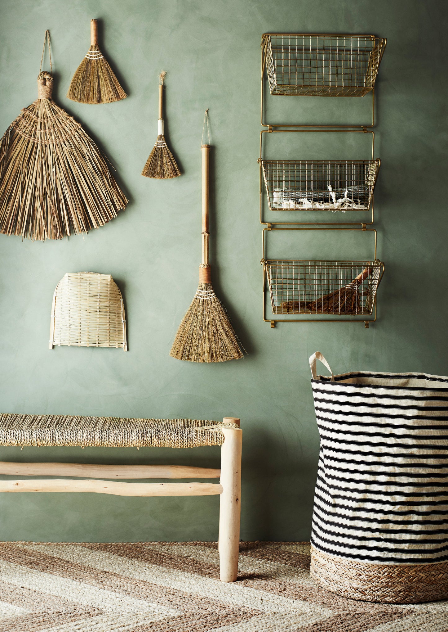Seagrass Wall Deco - Fächer