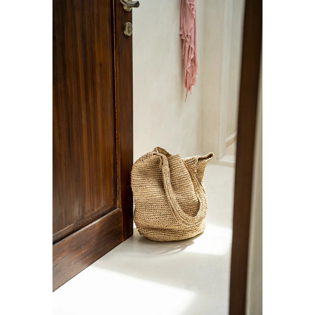 Der Te Quiero Shopper - Raffia Natur