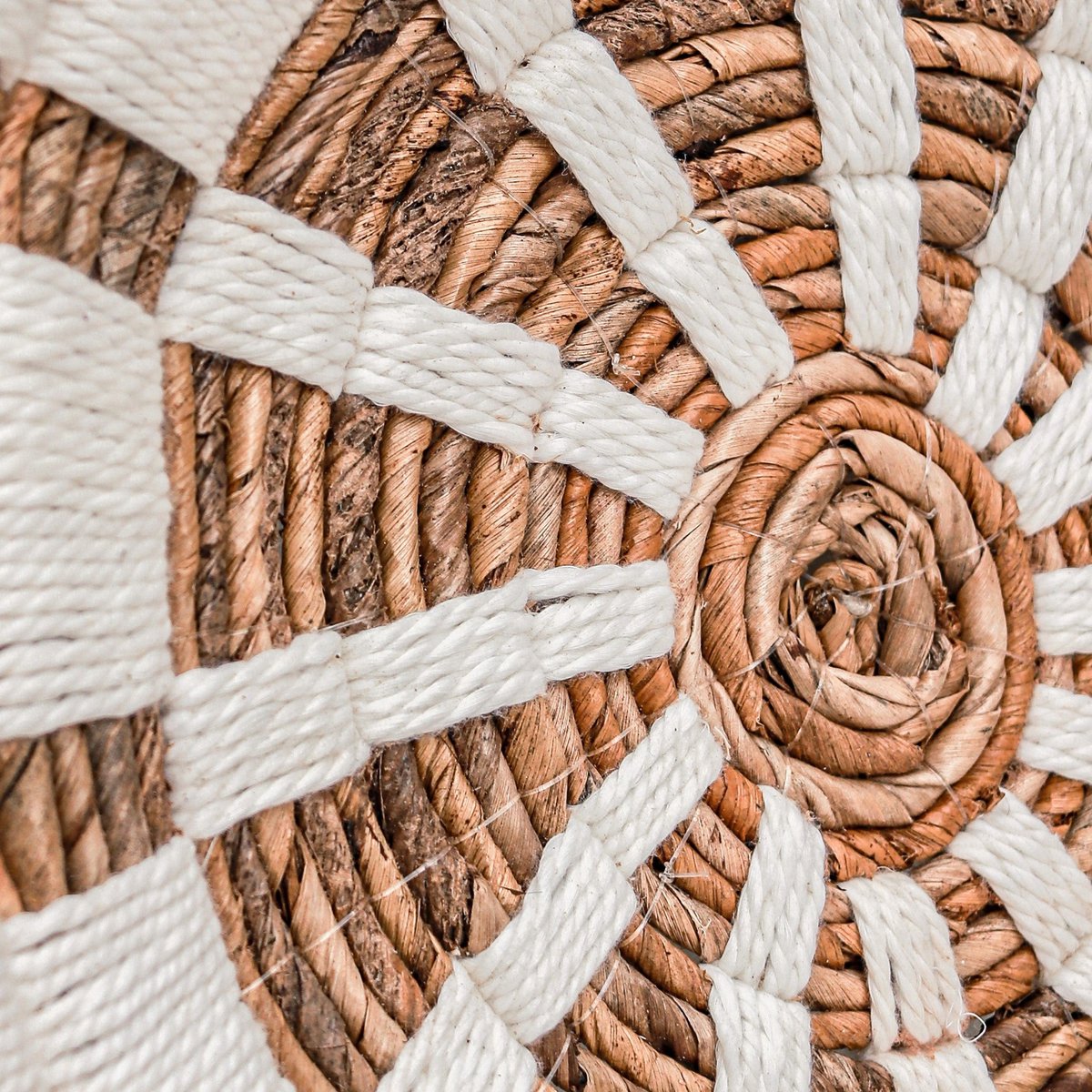 Wall decoration - wall basket - decorative bowl HUTAN made of banana fiber (2 sizes)