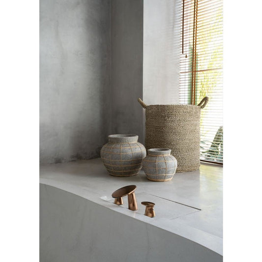 The Belly Vase - Beton Natur - L
