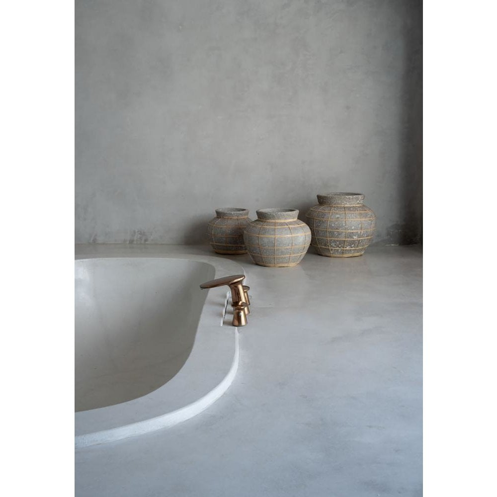 The Belly Vase - Beton Natur - L