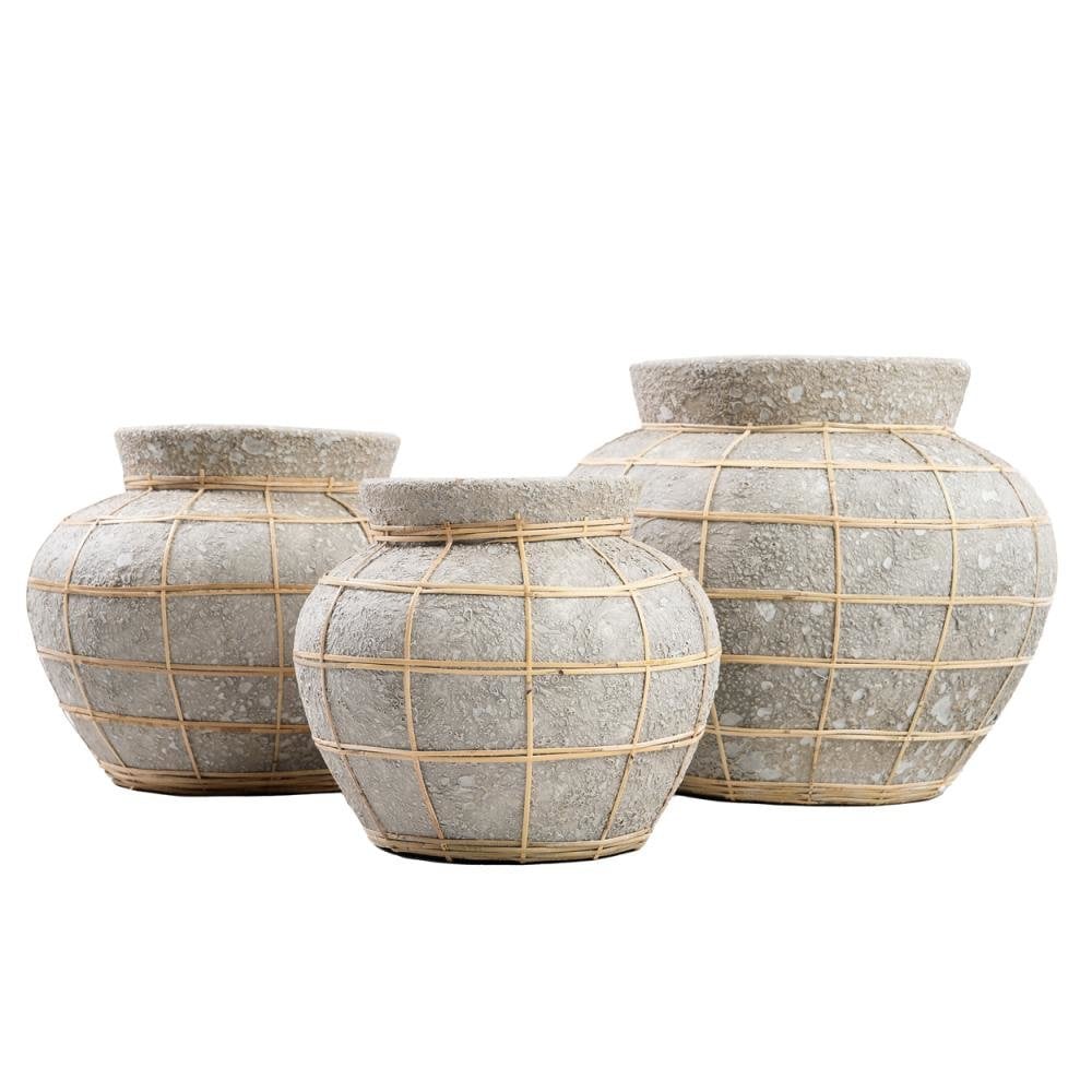 The Belly Vase - Beton Natur - L