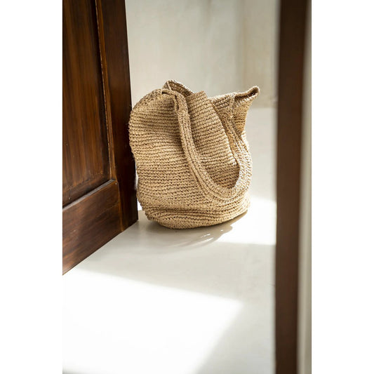 Der Te Quiero Shopper - Raffia Natur