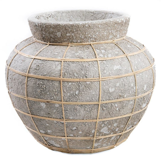 The Belly Vase - Beton Natur - L
