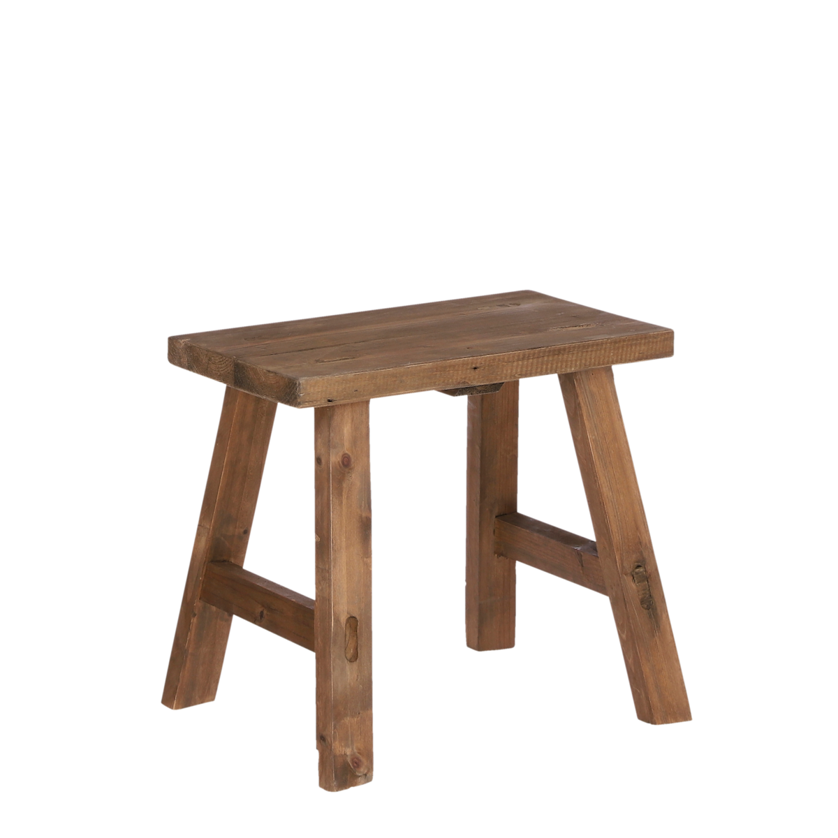 Holzhocker Bold, recyceltes Holz