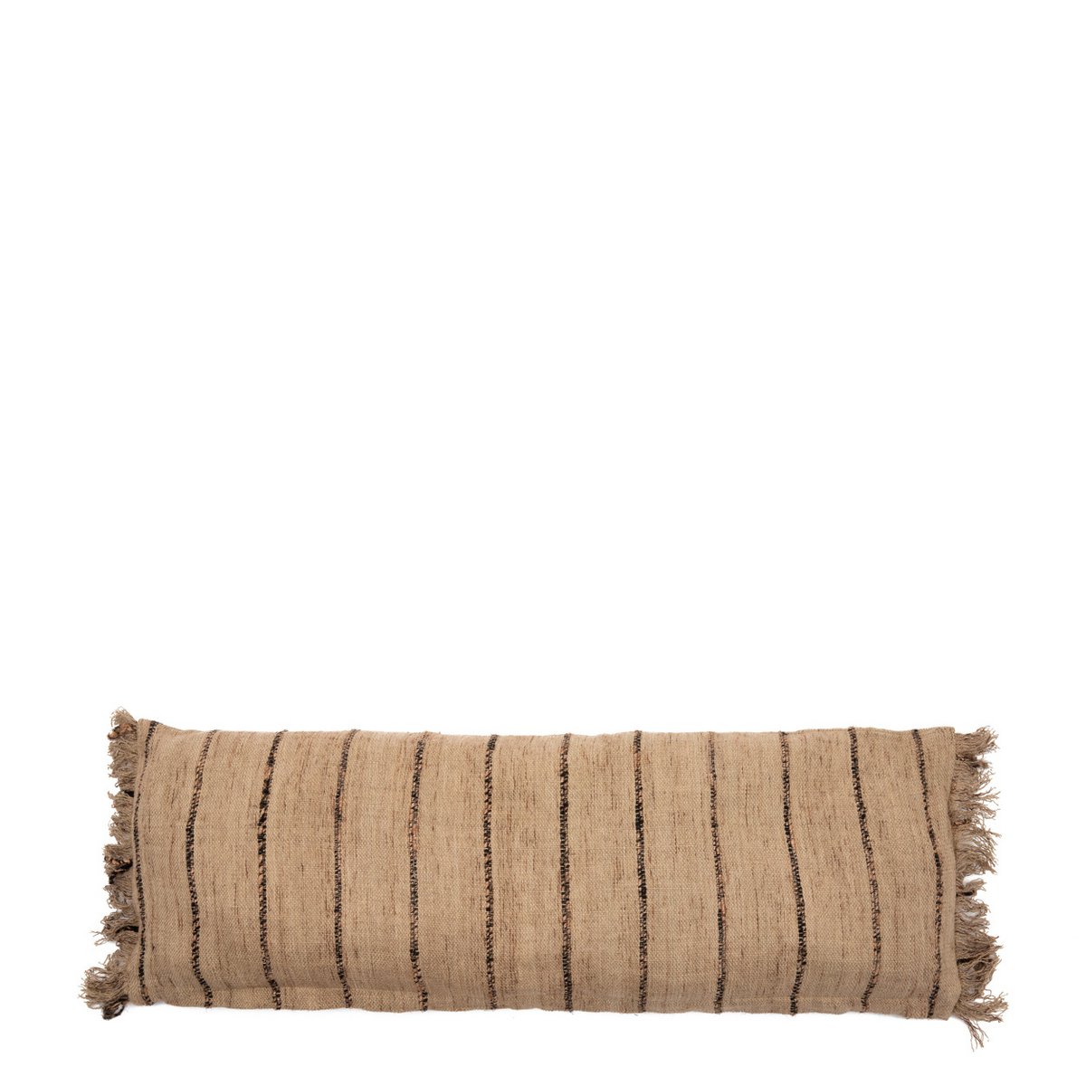 The Oh My Gee Cushion Cover - Beige Black 35x100