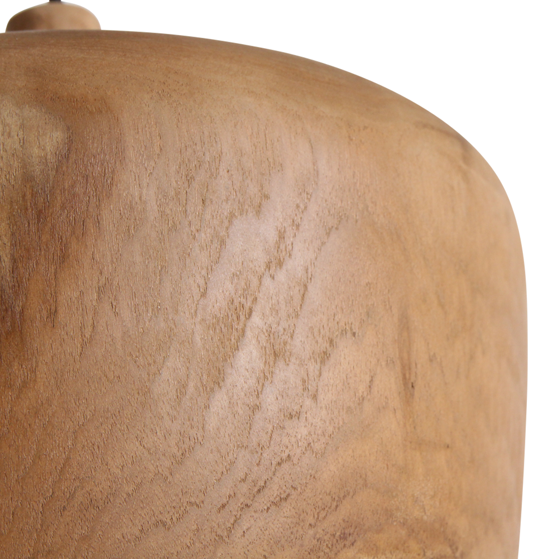 Hängelampe Dome "Sirocco" aus Teakholz