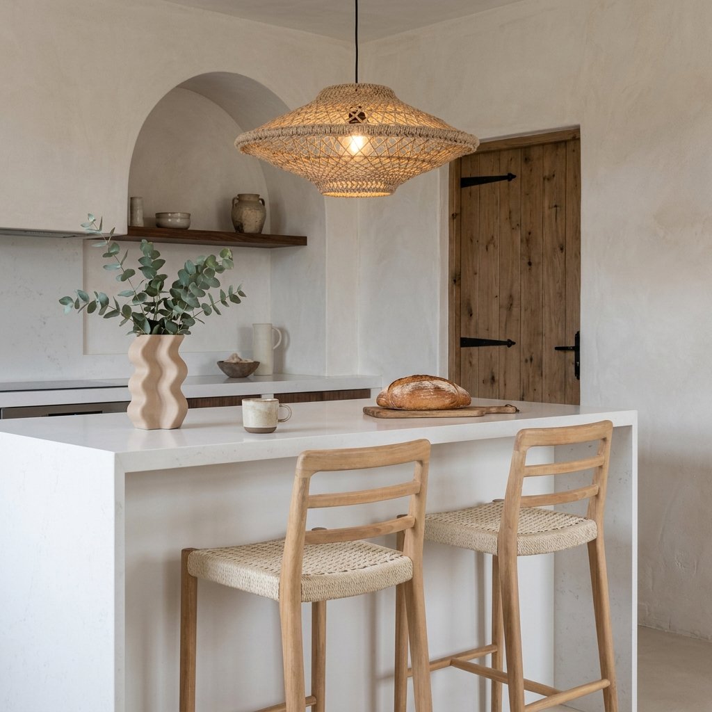 Pendelleuchte "Corda"- Naturel Medium