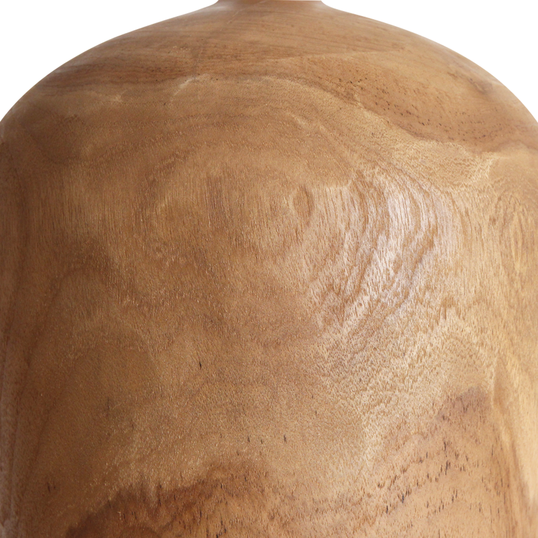 Hängelampe Bottle "Sirocco" aus Teakholz