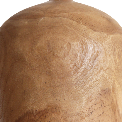 Hängelampe Bottle "Sirocco" aus Teakholz
