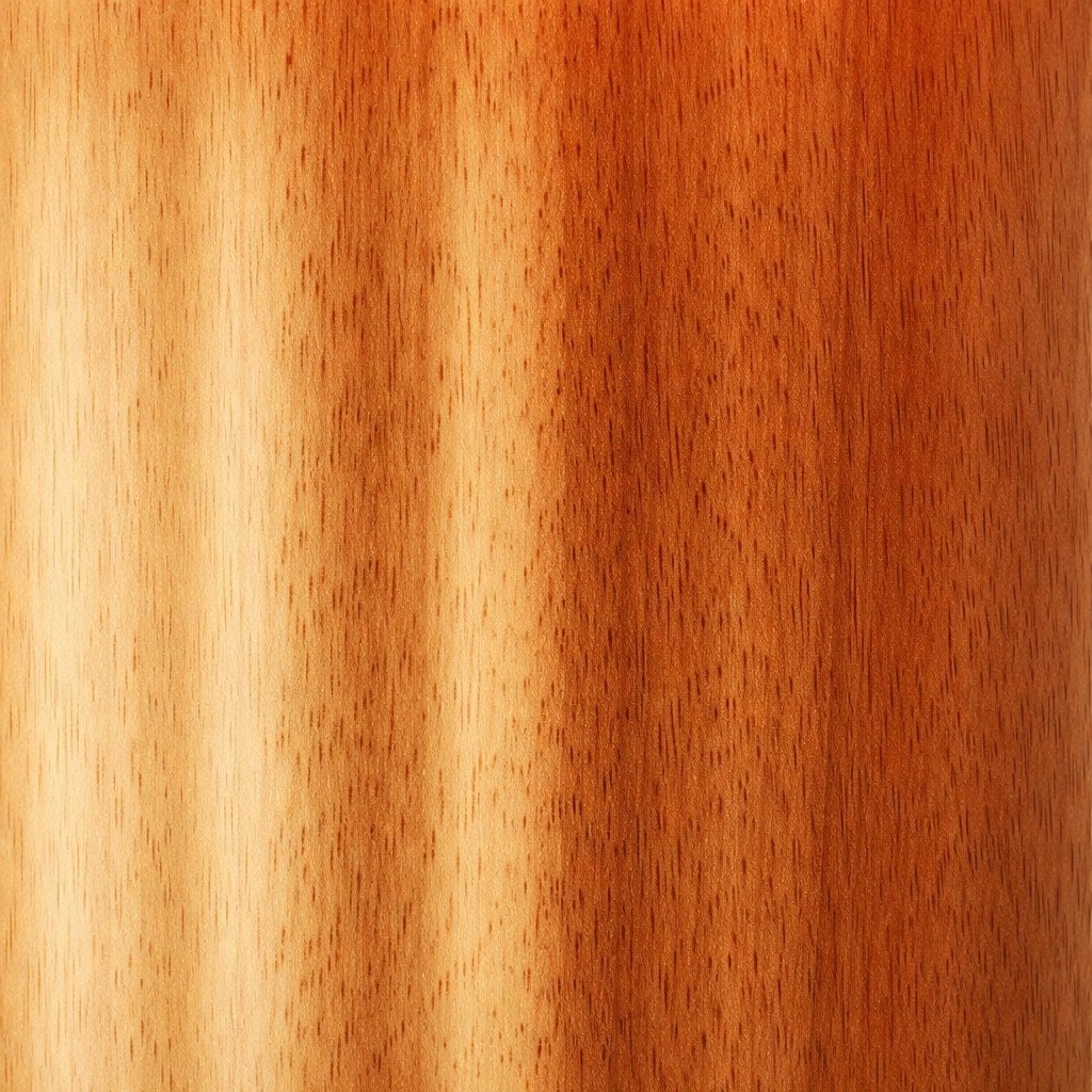 Tischlampe 'Frank' aus Holz mit Glasschirm - wiederaufladbar, dimmbar