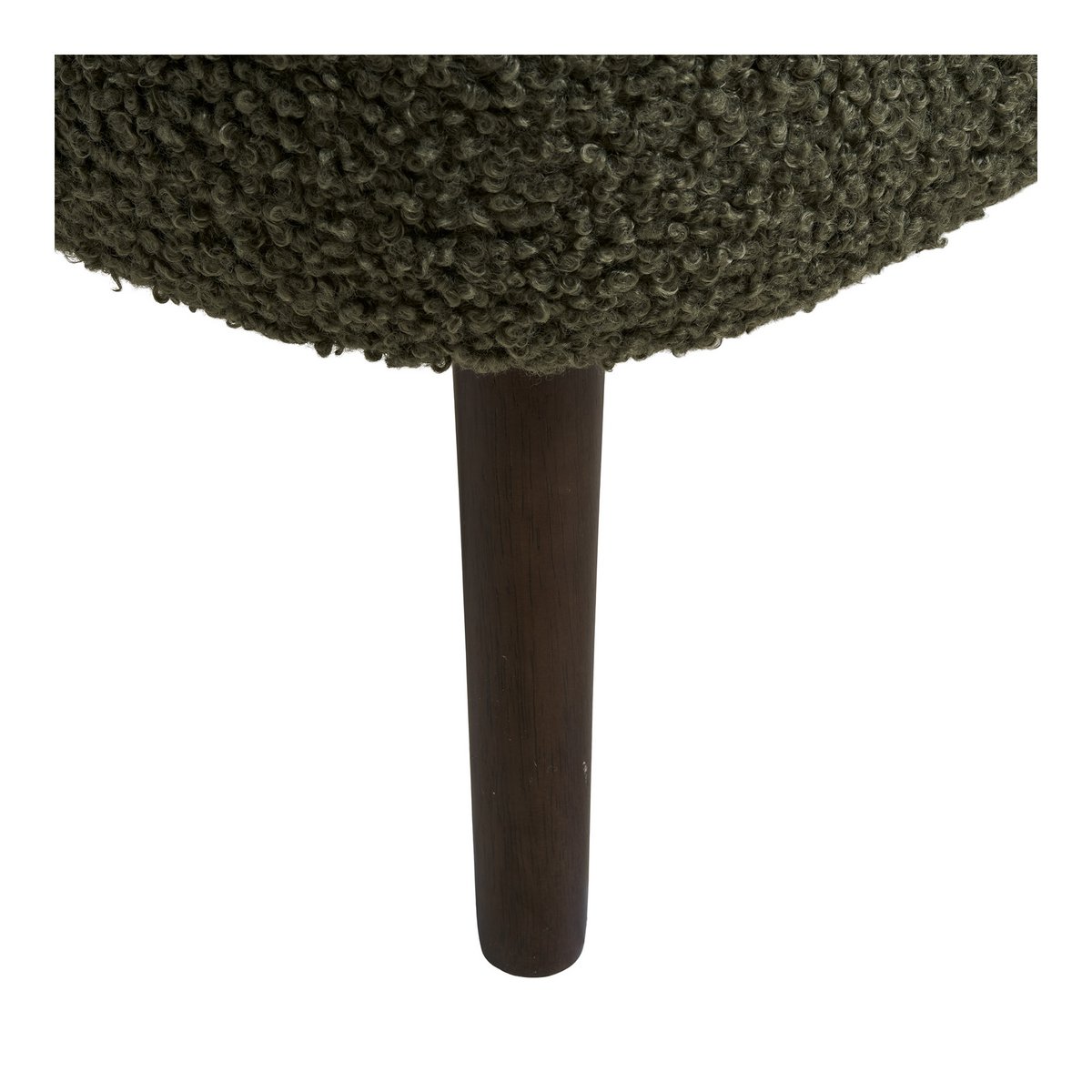 Bank mit Stauraum 'Harlow' - Teddy grün 95x37x45 cm