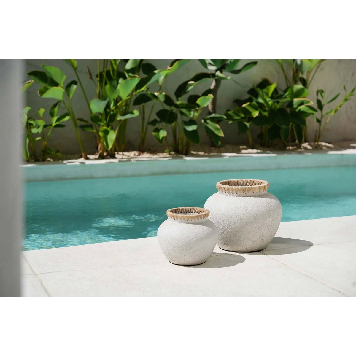 The Styly Vase, Beton Natur - L