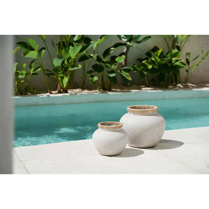 The Styly Vase, Beton Natur - L