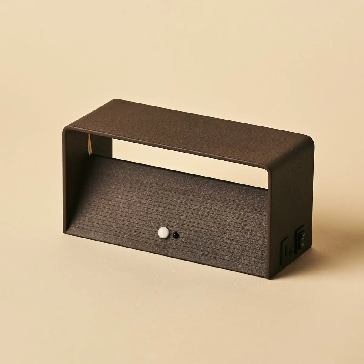 Kabellose Wandlampe 'Tessa Mokkabraun ' inkl. Fernbedienung, dimmbar mit Bewegungssensor