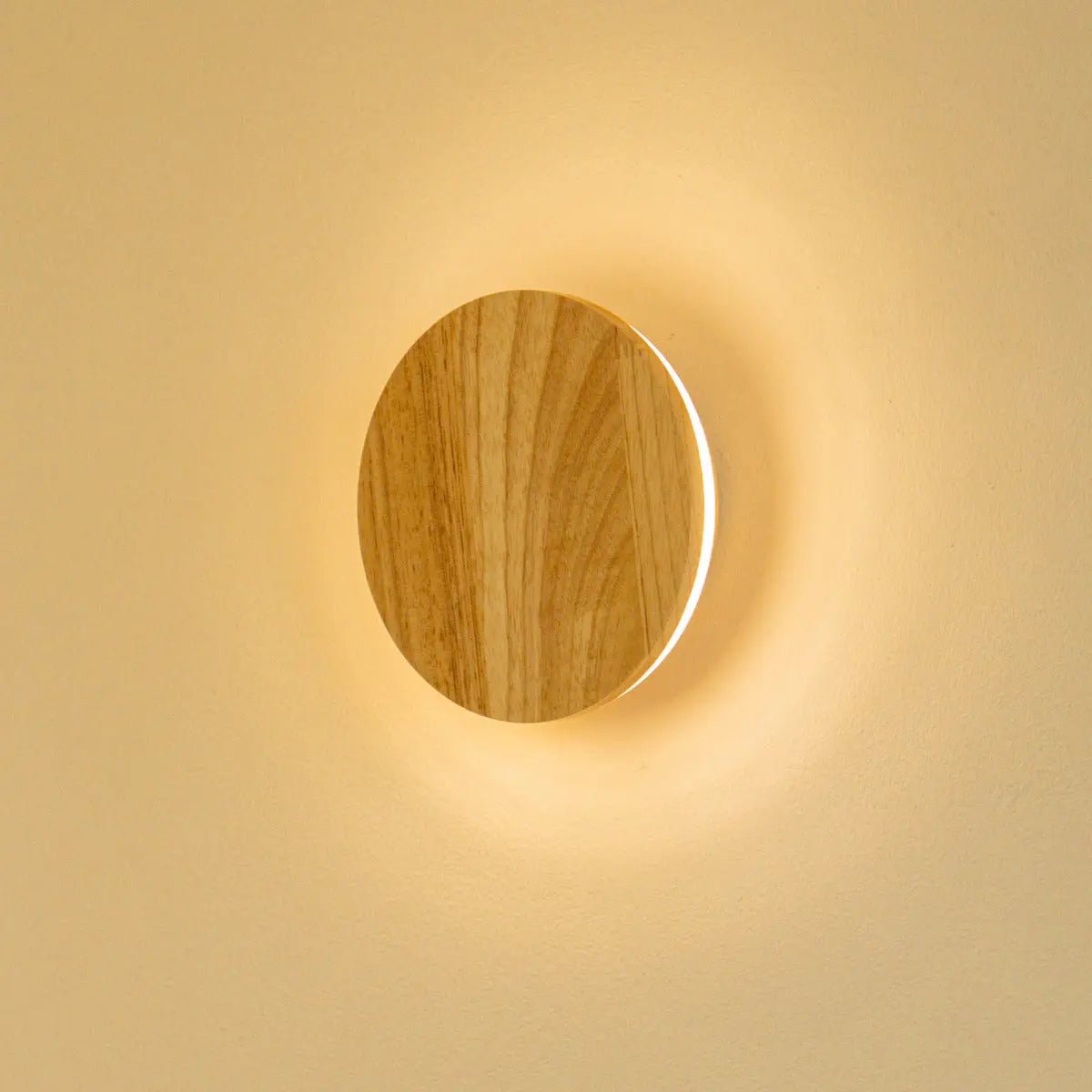 Schnurloses Wandlicht 'Lou' natur - wiederaufladbare und dimmbare Berührungssteuerung
