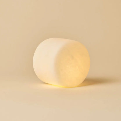 Wiederaufladbare Mamor-Tischlampe 'CuYP Green / Verde Alpi' - kabellos, 3 Lichtmodi