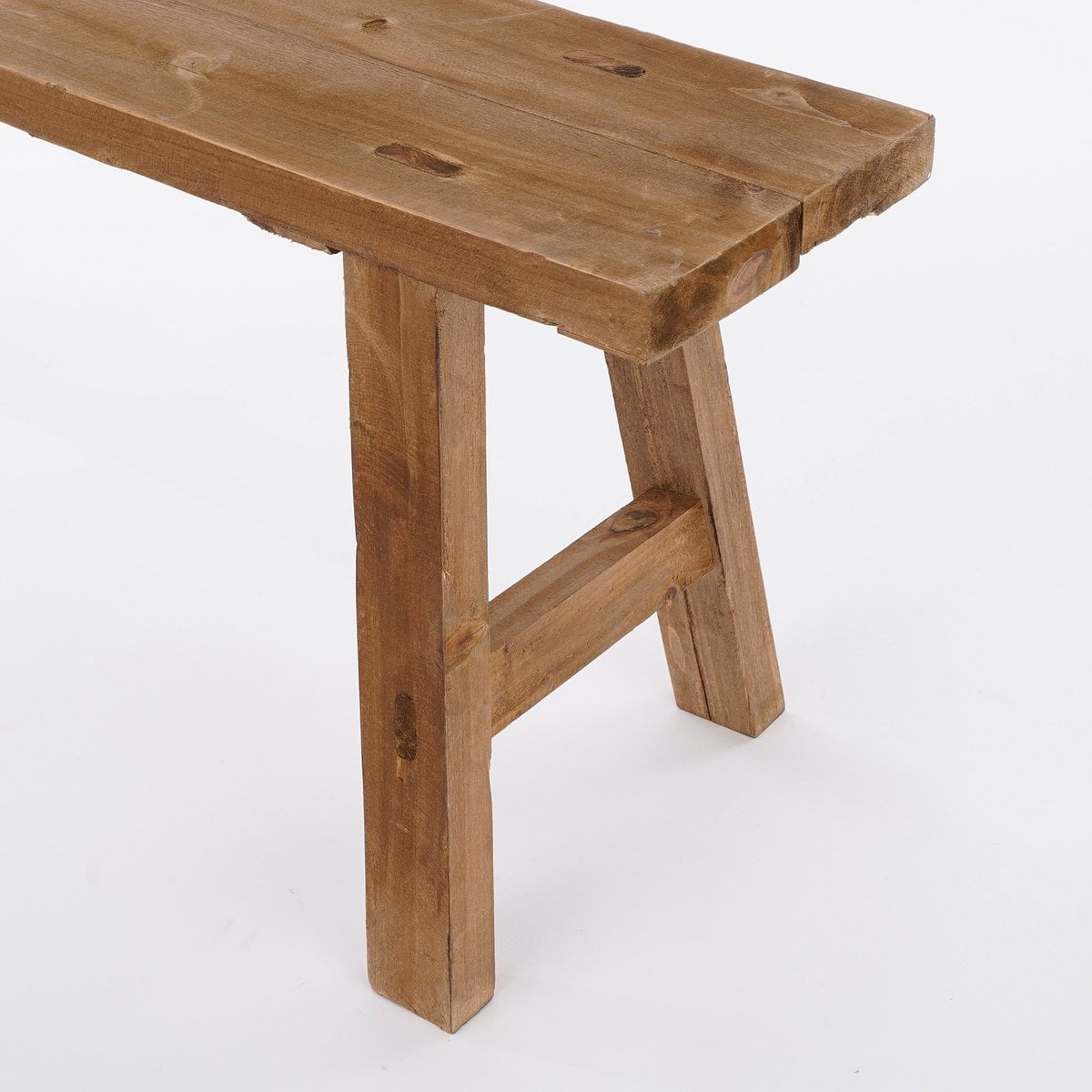 Holzbank Bold, recyceltes Holz