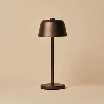 Tischlampe 'Anton' Espresso Brown - wiederaufladbare, kabellose Beleuchtung