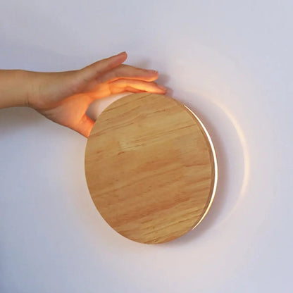 Schnurloses Wandlicht 'Lou' natur - wiederaufladbare und dimmbare Berührungssteuerung