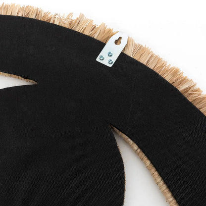 The Raffia Eye Mirror, Natural M