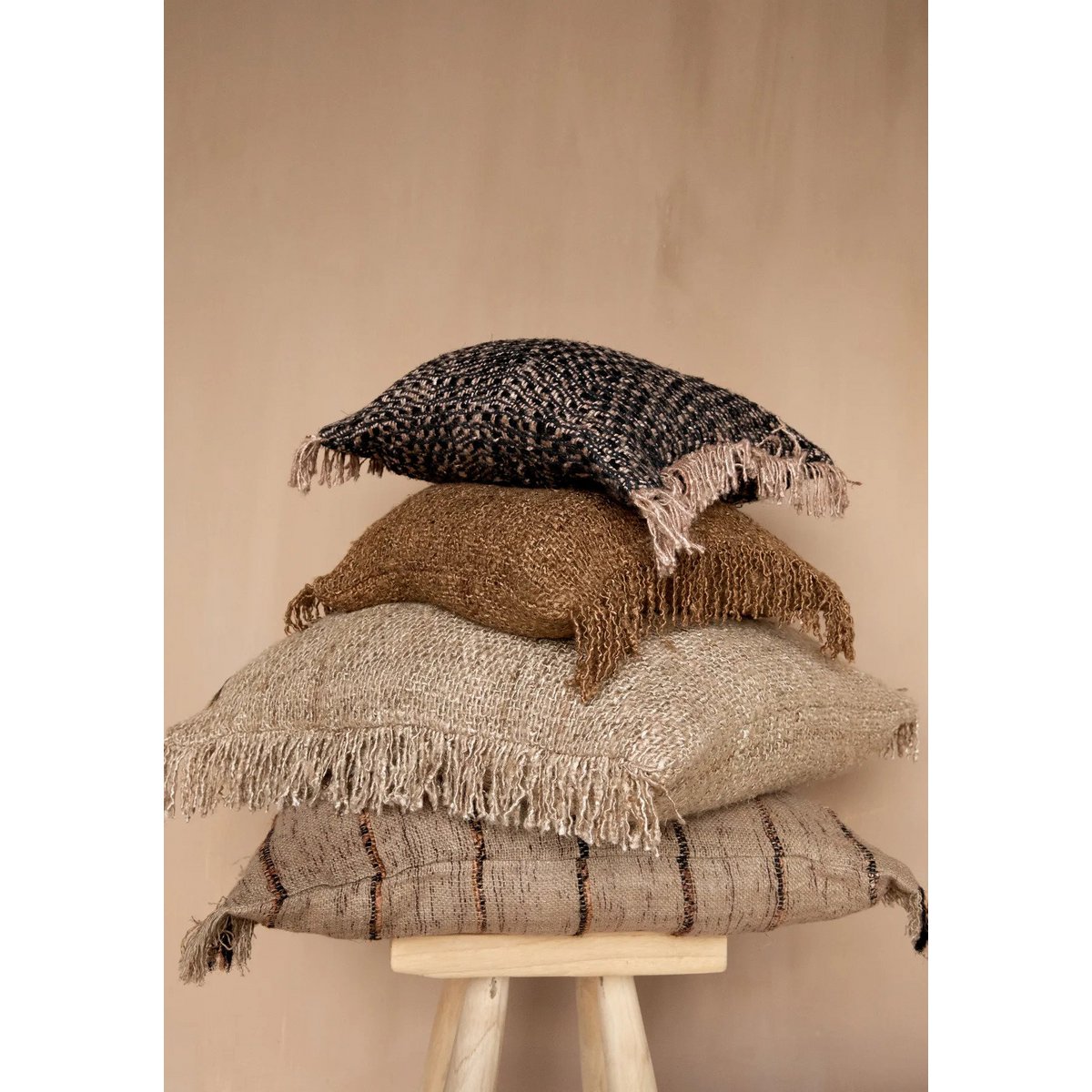 Der Oh My Gee Kissenbezug – Beige 60 x 60