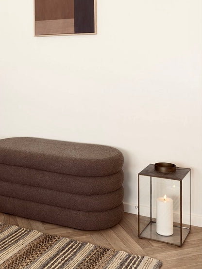 Laterne 'Mohali' - Messing Vintage Look H42cm