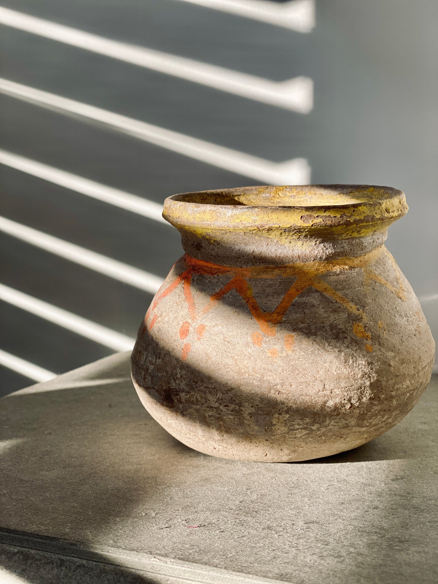 Vase "the moccatone" wabisabi - colorful ethno