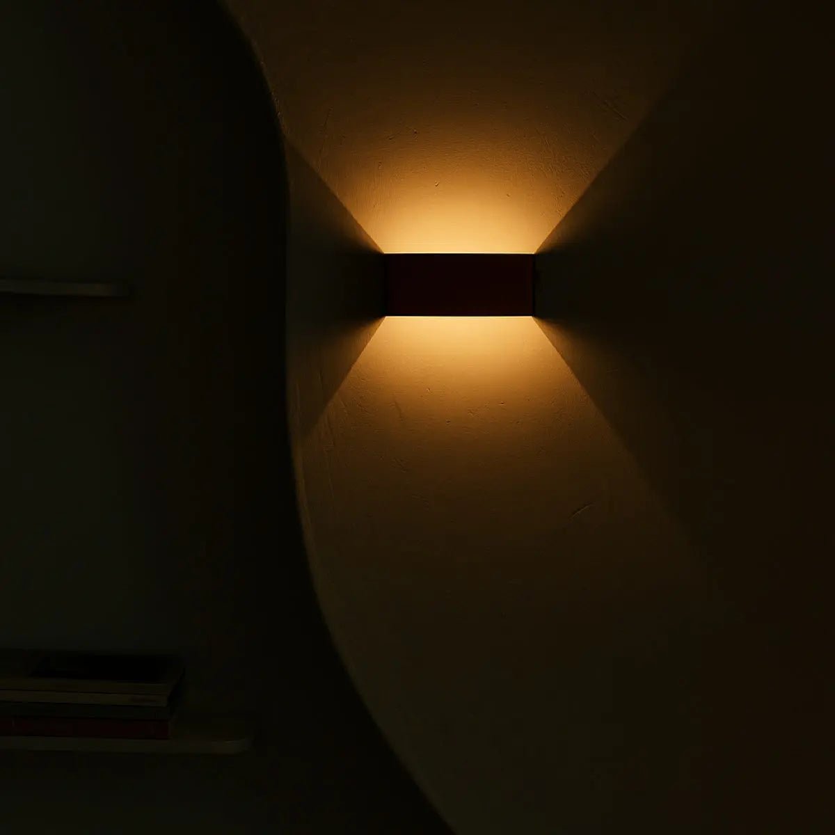 Kabellose Wandlampe 'Tessa Mokkabraun ' inkl. Fernbedienung, dimmbar mit Bewegungssensor