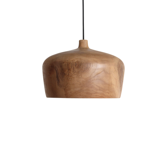 Hängelampe Dome "Sirocco" aus Teakholz