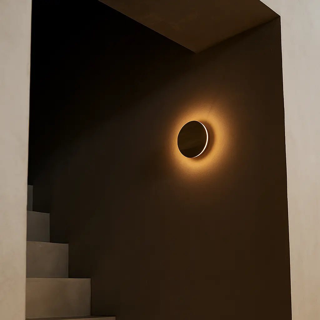 Schnurloses Wandlicht 'Lou' walnuss - wiederaufladbar, dimmbare, nachhaltig