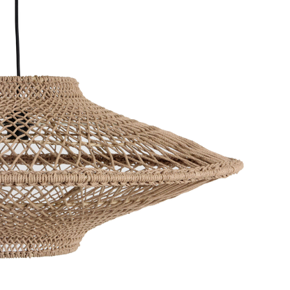 Pendelleuchte "Corda" - Naturel Large