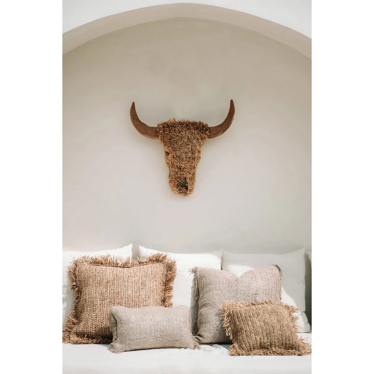 Der Oh My Gee Kissenbezug – Beige 60 x 60