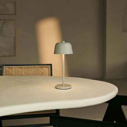 Wiederaufladbare Tischlampe 'Anton Shadow Grey' - Stilvolle und schnurlose Beleuchtung