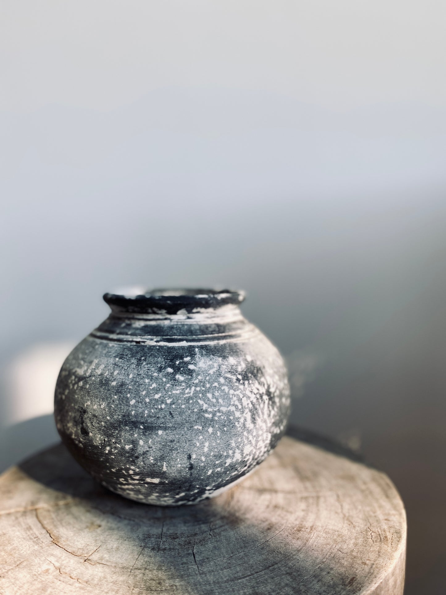 Vase "the moccatone" - wabisabi