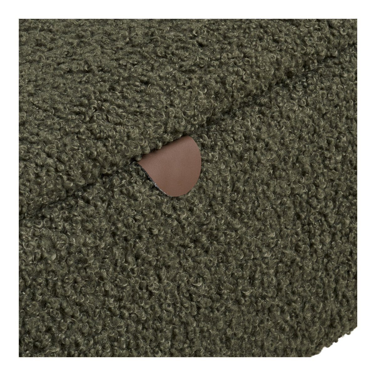 Bank mit Stauraum 'Harlow' - Teddy grün 95x37x45 cm