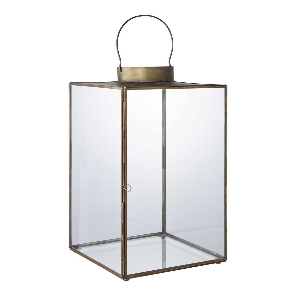 Laterne 'Mohali' - Messing Vintage Look H42cm