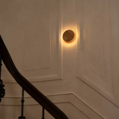 Schnurloses Wandlicht 'Lou' natur - wiederaufladbare und dimmbare Berührungssteuerung