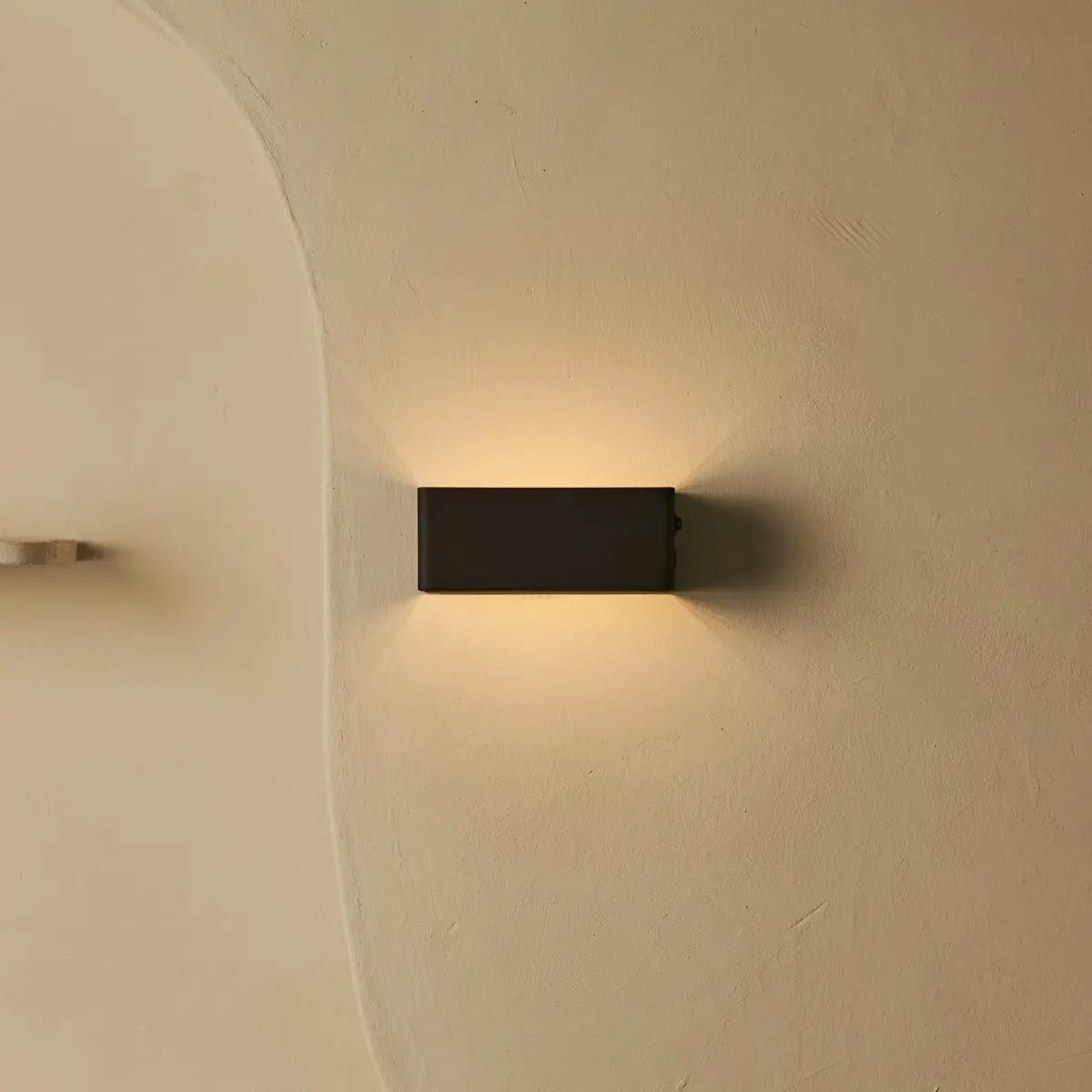 Kabellose Wandlampe 'Tessa Mokkabraun ' inkl. Fernbedienung, dimmbar mit Bewegungssensor